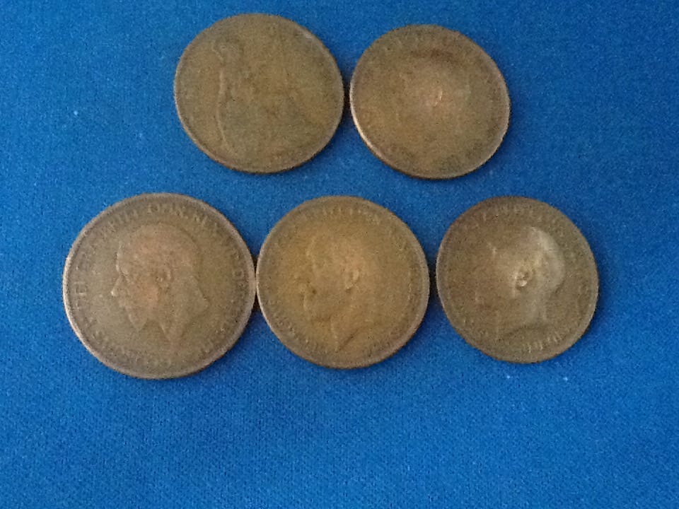 George V. Expanded Coin Set.