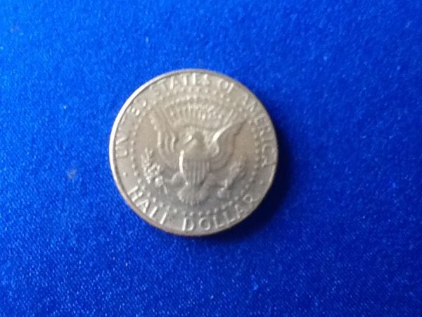 Magnetic Kennedy Half Dollar. By Eddie Gibson.