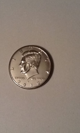 Half Dollar Flipper Coin.  Sold Out.