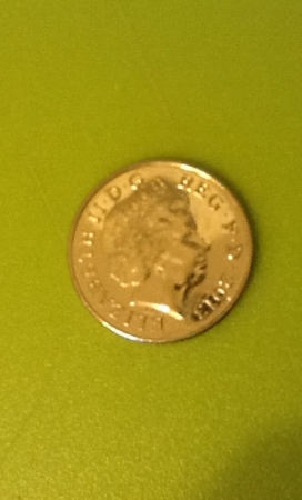 Double Headed 10p. Eddie Gibson