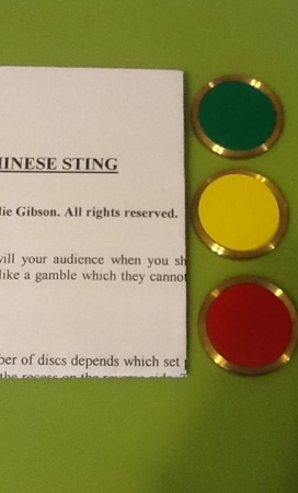 Chinese Sting  by Eddie Gibson. SOLD OUT.