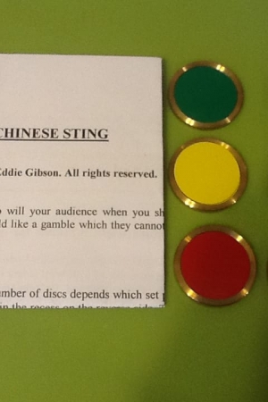 Chinese Sting  by Eddie Gibson. SOLD OUT.